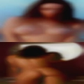 Submissive woman