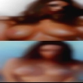 Girl jumpsuit masturbating