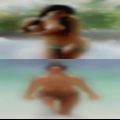Beautiful nude woman massage