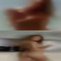 Blown naked woman