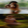 Nude woman period