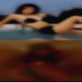 Naked woman with wide hip